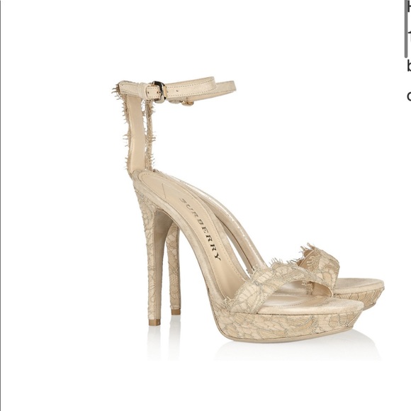 Burberry lace heels - Picture 5 of 5